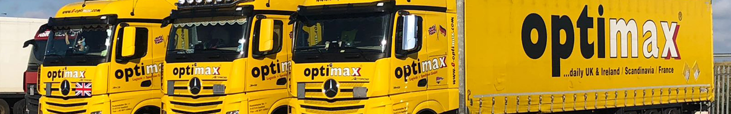 Optimax - the company for deliveries around the world.